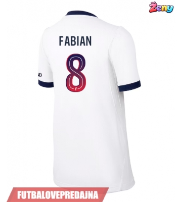 Lacne Ženy Futbalové dres Paris Saint-Germain Fabian Ruiz #8 2026-27 Krátky Rukáv - Preč